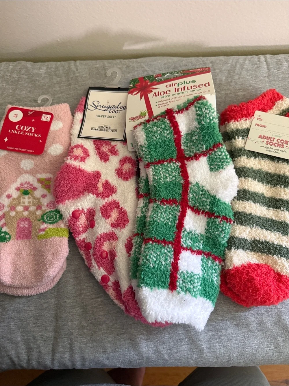 Holiday Cozy Fuzzy Socks bundle